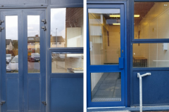 Aluminium Door for School in Rathcoole