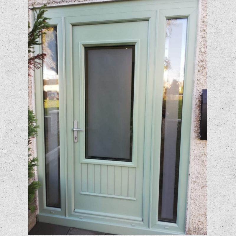 Palladio Composite Door Cambridge Chartwell Green